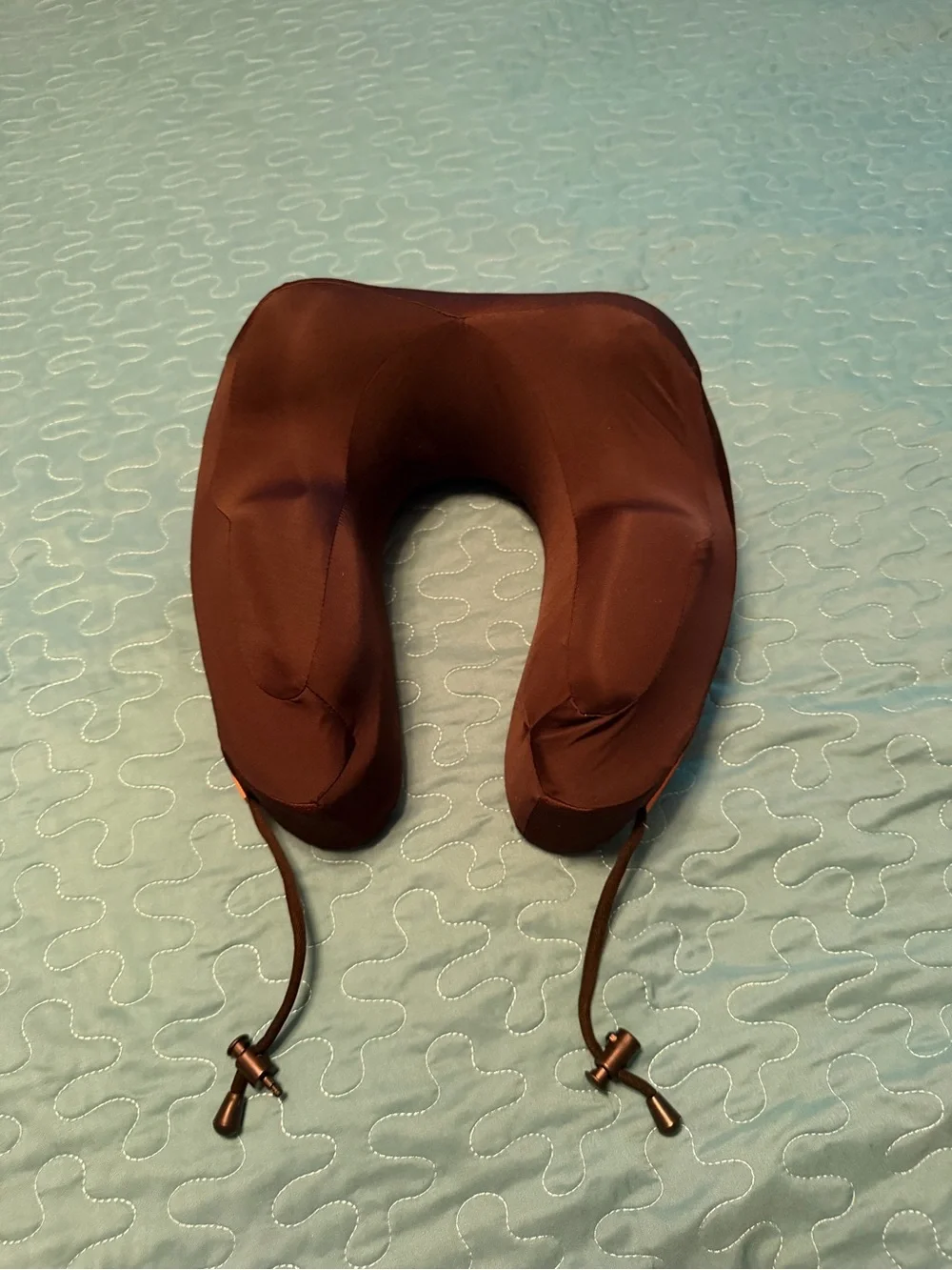 Travel Neck Pillow - Brown Support Cushion